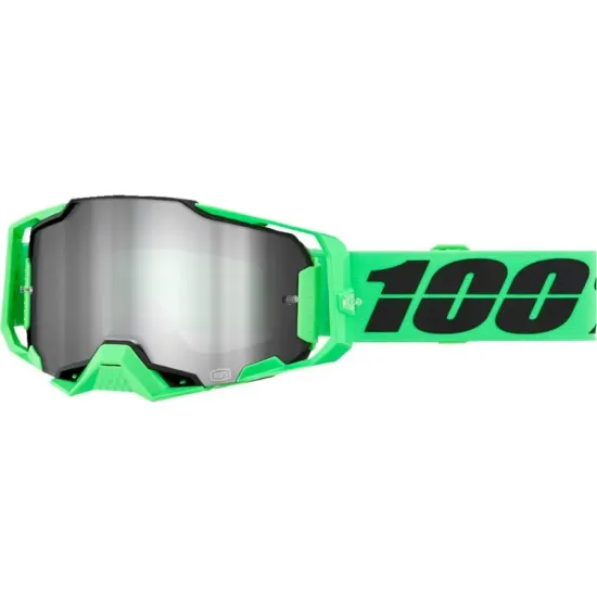 Gafas Motocross 100 Armega Anza 2 plata