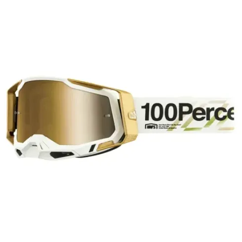 Gafas Motocross 100 Racecraft 2 Succesion lente iridium + lkente transparente + tirables