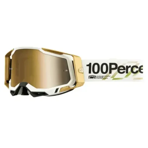 Gafas Motocross 100 Racecraft 2 Succesion lente iridium + lkente transparente + tirables