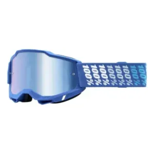Gafas Motocross 100 accuri2 Yarger lente iridium azul + lente transparente