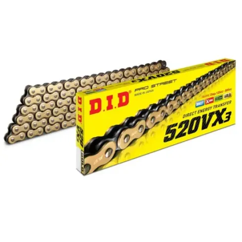 Cadena DID 520 VX3 (G&B) x 102 R