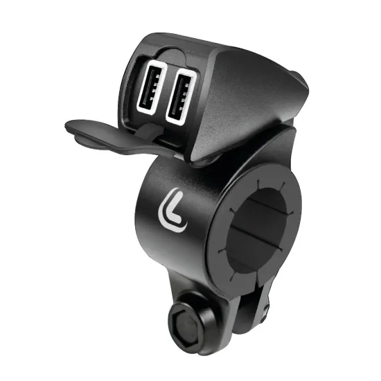 USB-FIX TREK CARGADOR USB DOBLE RESISTENTE AL AGUA ULTRA FAST CHARGE - 5400 mA - 12/24V