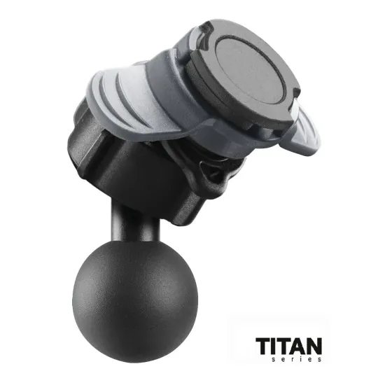 TITAN BALL HEAD, CONECTOR DUOLOCK CON BOLA DE 25 MM / 1