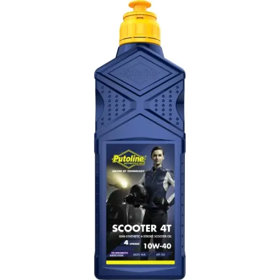 1 L botella Putoline Scooter 4T 10W-40