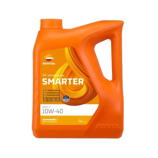 GARRAFA REPSOL SMARTER SPORT 4T 10W-40 4L