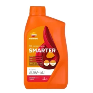 BOTELLA REPSOL SMARTER V-TWIN 4T 20W-50 1L