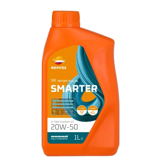 BOTELLA REPSOL SMARTER CUSTOM V-TWIN 4T 20W-50 1L