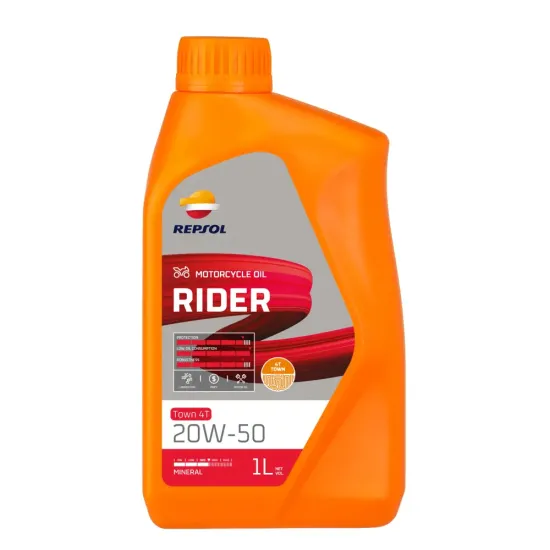 BOTELLA REPSOL RIDER TOWN 4T 20W-50 1L