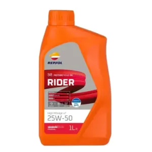 BOTELLA REPSOL RIDER HIGH MILEAGE 4T 25W-50 1L