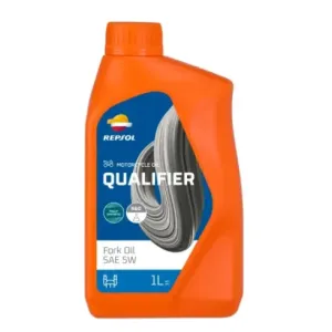 BOTELLA REPSOL QUALIFIER FORK OIL SAE 5W 1L