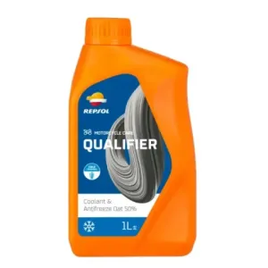 BOTELLA REPSOL QUALIFIER COOLANT & ANTIFREEZE OAT 50% 1L