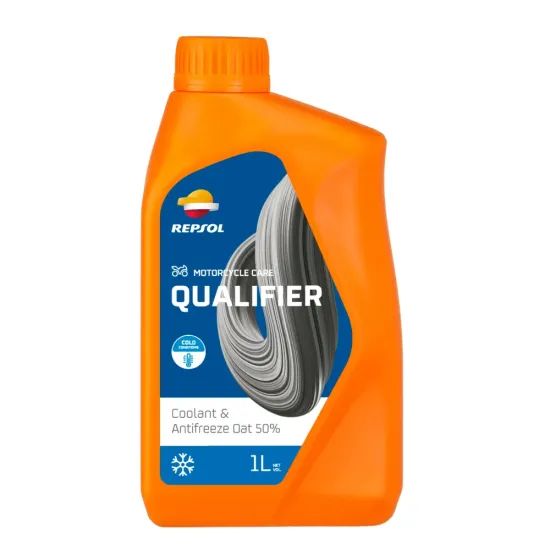 BOTELLA REPSOL QUALIFIER COOLANT & ANTIFREEZE OAT 50% 1L
