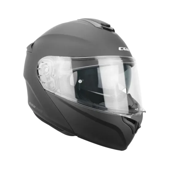 Casco moto Modular CGM 568A Ber Mono Negro Mate