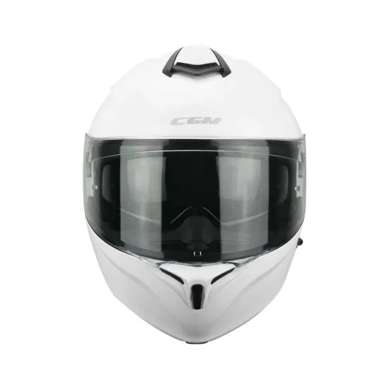 Casco moto Modular CGM 568A Ber Mono Blanco