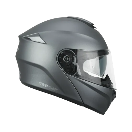Casco moto Modular CGM 568A Ber Mono Antracite Satinato