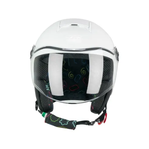 Casco moto CGM261A Mini Mono Blanco