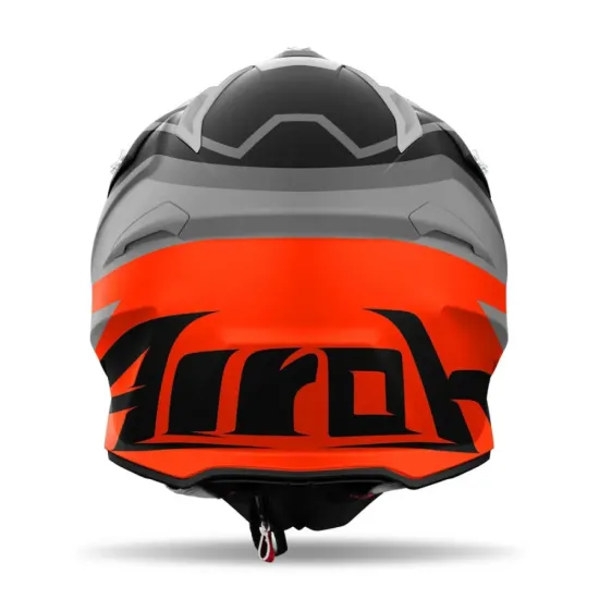 Casco Airoh Aviator ace 2 Ground naranja
