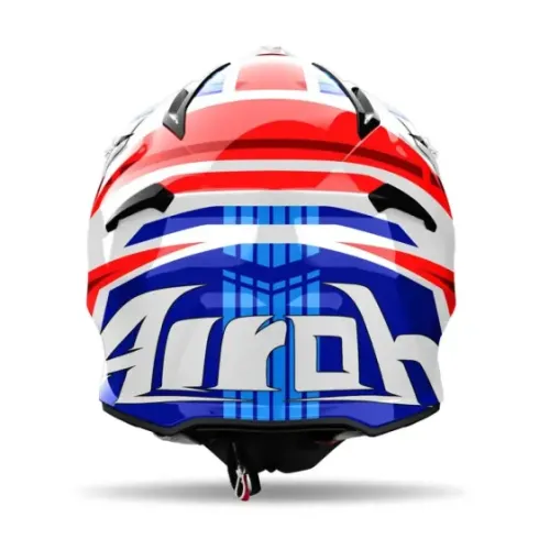 Casco Airoh Aviator ace 2 proud azul rojo