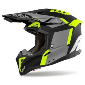 Casco Airoh Aviator 3 glory amarillo mate