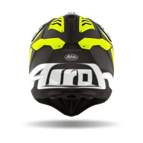 Casco Airoh Aviator 3 glory amarillo mate