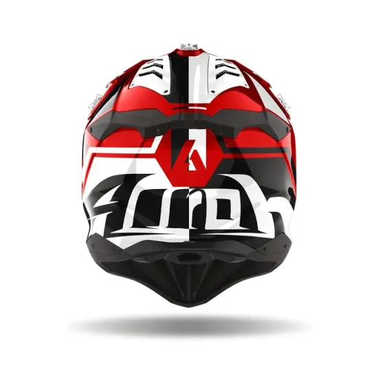 Casco Airoh Aviator 3 League Rojo Brillo
