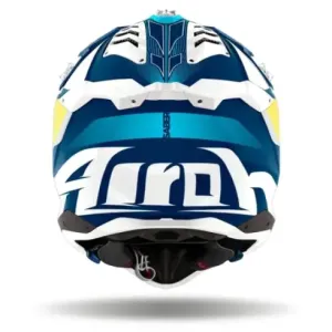 Casco Airoh aviator 3 saber azul mate 2