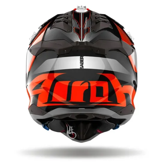 Casco Airoh Aviator 3 Saber naranja