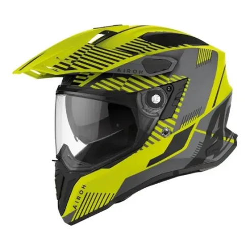Casco Airoh Commander Boost amarillo