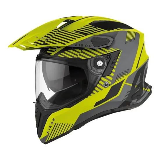 Casco Airoh Commander Boost amarillo