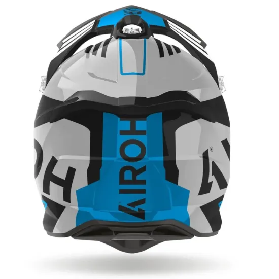 Casco Airoh Strycker brave Azul Gris