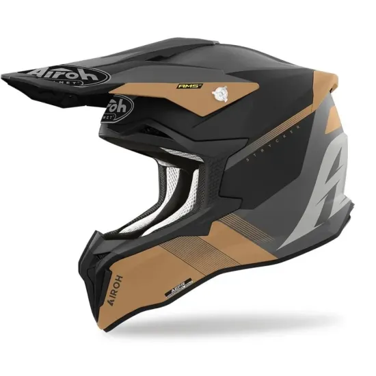 Casco Airoh Striker Blazer Gold Mate