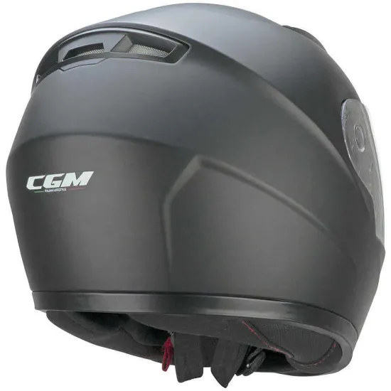 Casco moto CGM 265A Junior Lucky Mono Negro Opaco