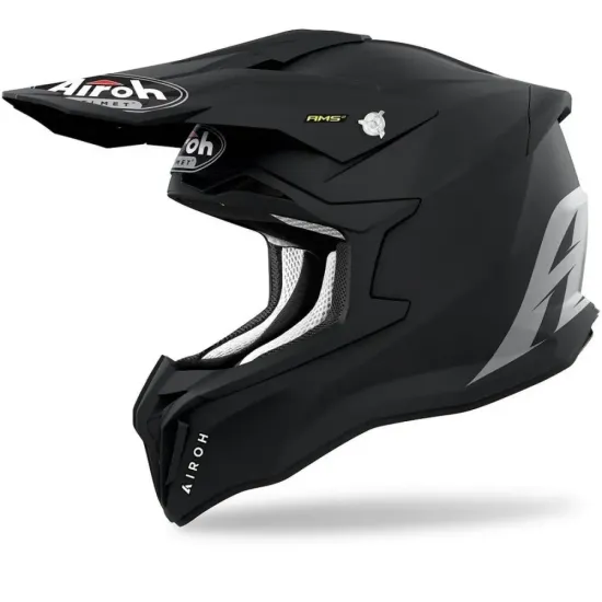 Casco Airoh Strycker Color Negro mate