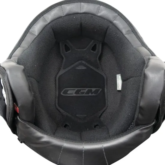 Casco moto Jet CGM 109X Globo Sport Giallo Negro Sagomata