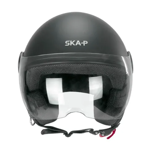 Casco Moto Ska-P 1She Zen Basic Negro