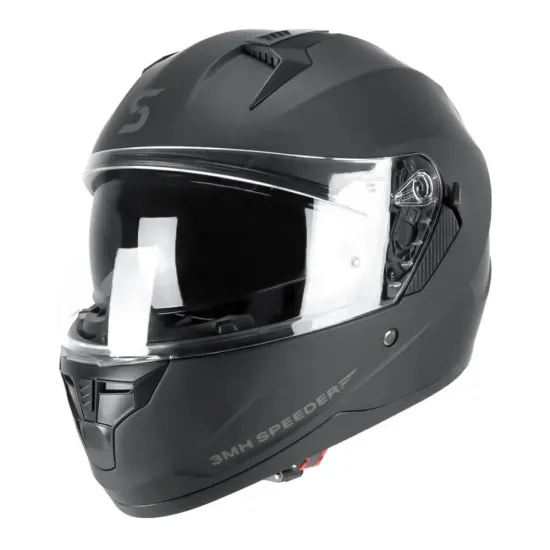 Casco Moto Ska-P Speeder Mono Negro Mate