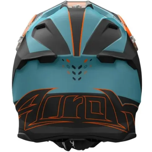 Casco Airoh twist 3 shard naranja mate