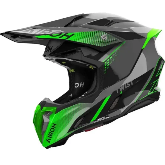Casco Airoh Twist 3 Shard verde