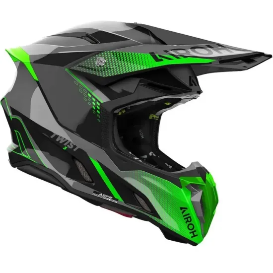 Casco Airoh Twist 3 Shard verde