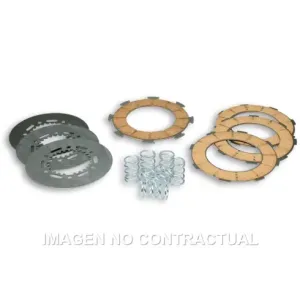 Juego discos embrague y muelles  para motores DERBI D50B