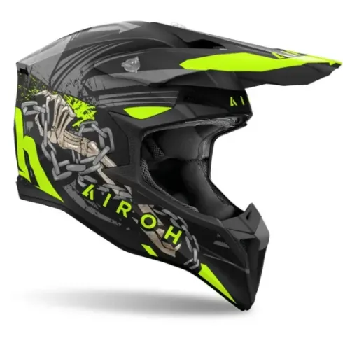 Casco Airoh Wraaap Darkness mate