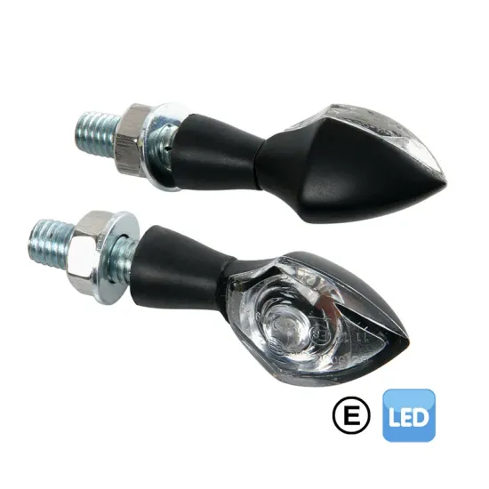 PIXIA, INTERMITENTES CON LED - 12V LED - NEGRO
