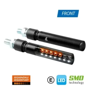 LINE SQ FRONT, INTERMITENTES DE LED SECUENCIAL Y LUZ DE POSICIÓN DELANTERA - 12V LED