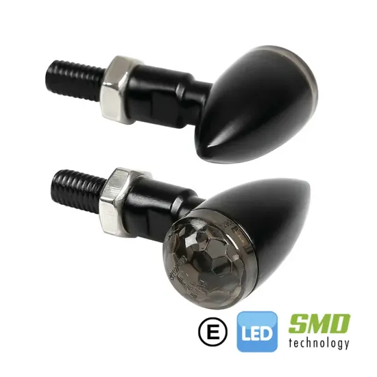 DROP, INTERMITENTES DE LED - NEGRO