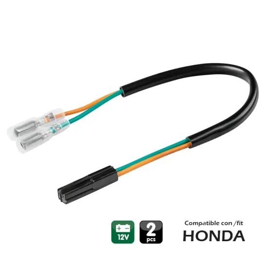 CONECTORES PARA INTERMITENTES, 2 UDS - COMPATIBLE PARA - HONDA