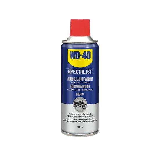 Abrillantador de silicona WD-40 Motorbike Specialist
