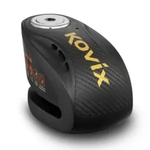 CANDADO DISCO ALARMA KOVIX (KNX10-BK) COLOR NEGRO 10MM