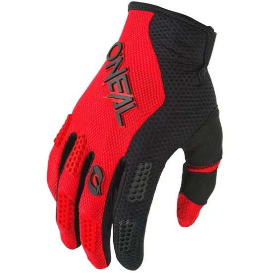 Guantes Moto Oneal Element Rojo-Negro