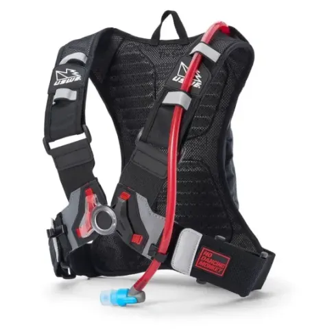Mochila De Hidratación Uswe Raw 3 Carbon Negro