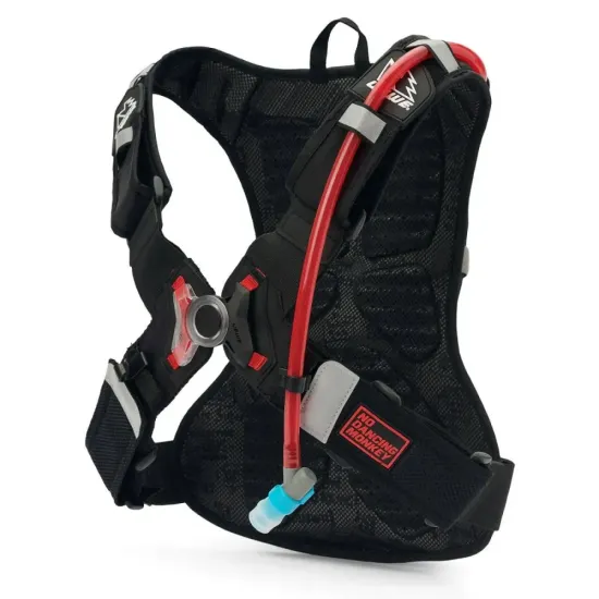Mochila Hidratacion Uswe Raw 4 4 Litros Negro Gris